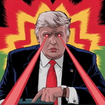 laser Trump