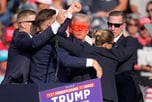 Laser eye Trump