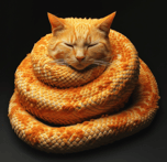 Cat in A Snake Body