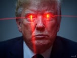 Official Laser Eyes Trump 