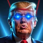 laser eye trump