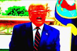 DA TRUMP LAZER EYE
