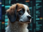 Dog wif terminal 
