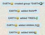 Group Chat Of Earth