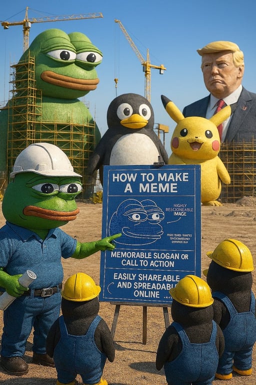 HOW TO MAKE A MEME logo