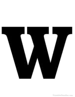 W