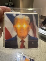 Laser Eyes Trump