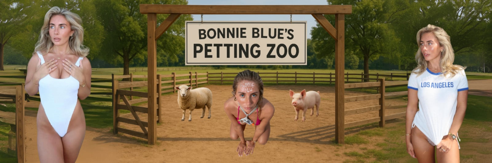 Bonnie Blue's Petting Zoo (ZOO) Pump