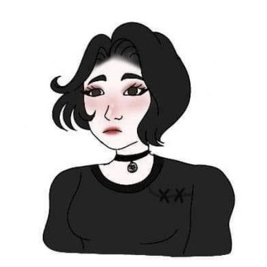 goth girl logo