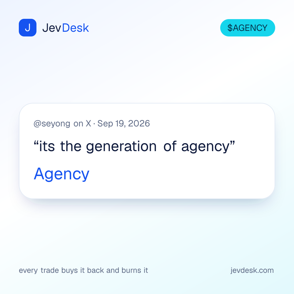 $AGENCY