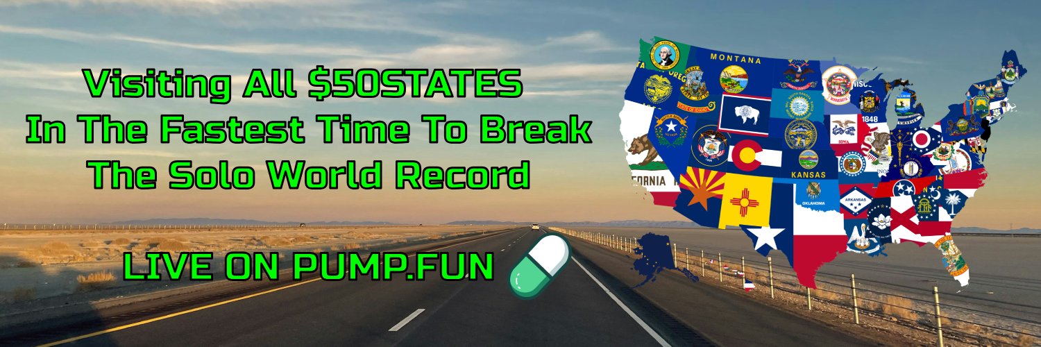 Traveling To All 50 States LIVE banner
