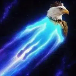 The Accelerationist Eagle token artwork