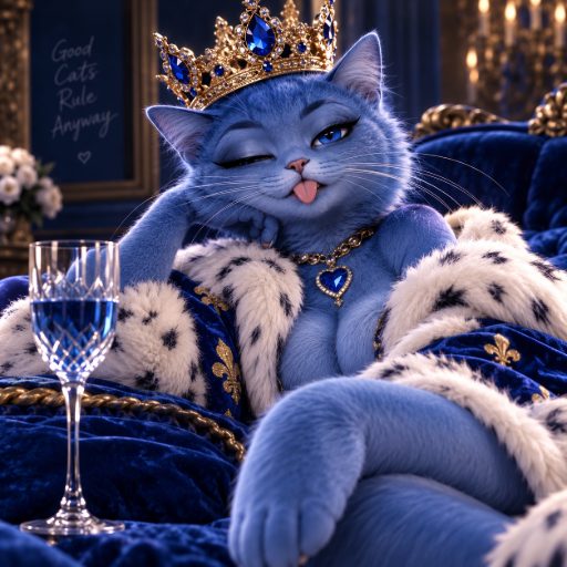 Blue Queen Coin