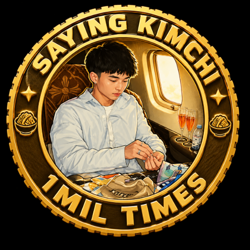 Saying Kimchi 1Mil Times logo